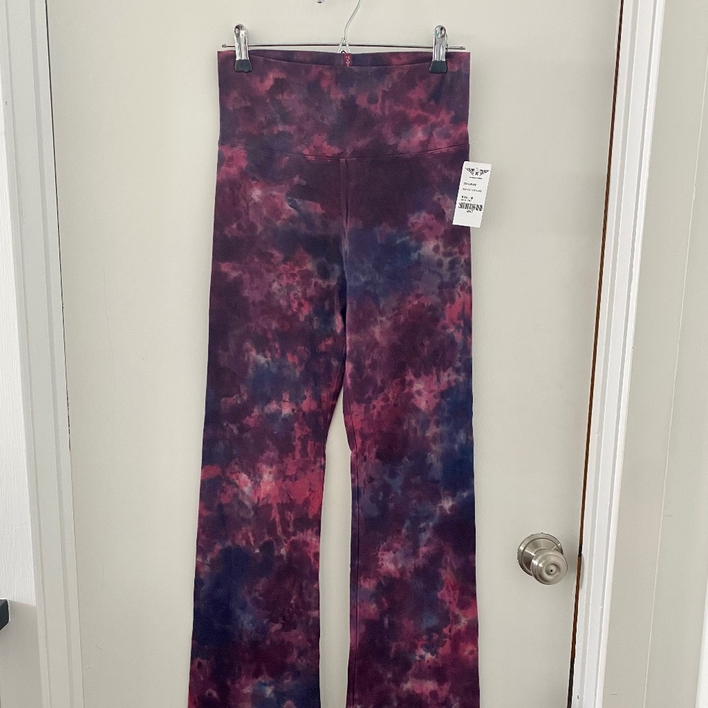 Hardtail fold over flare pants